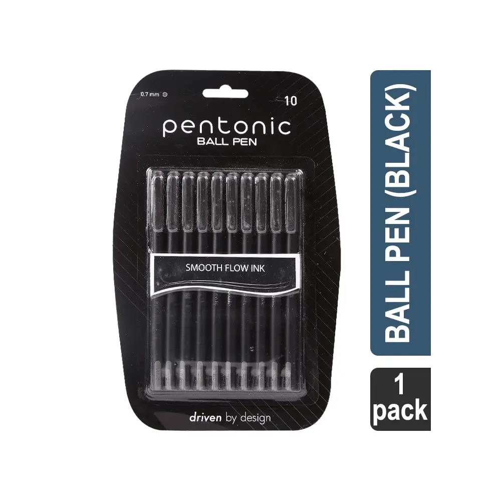 Pentonic Smooth Flow Ball Pen (Black)
