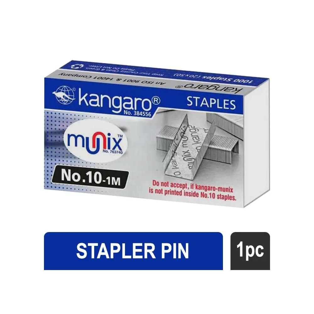 Kangaro Stapler Pin (Silver)