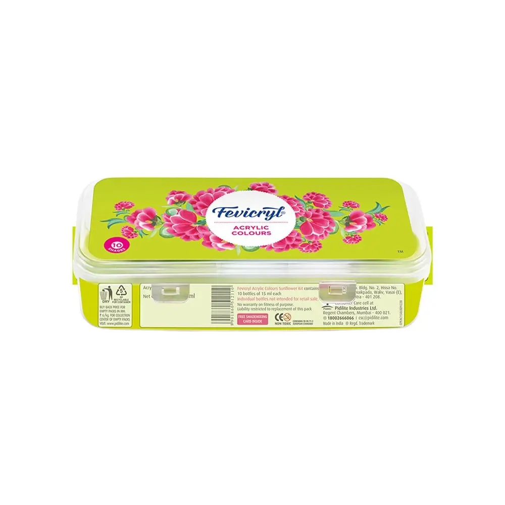 Fevicryl Acrylic Color (Sunflower) (Multicolour)