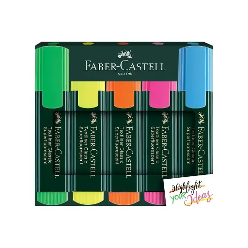 Faber-Castell Highlighter Pen (Multicolor)