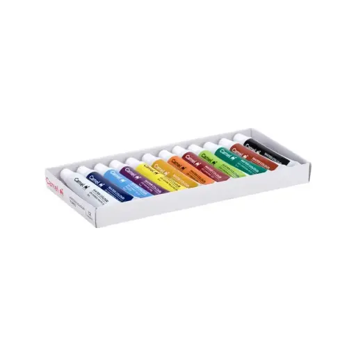Camel 12 Shades Water Color Tube (Multicolour)